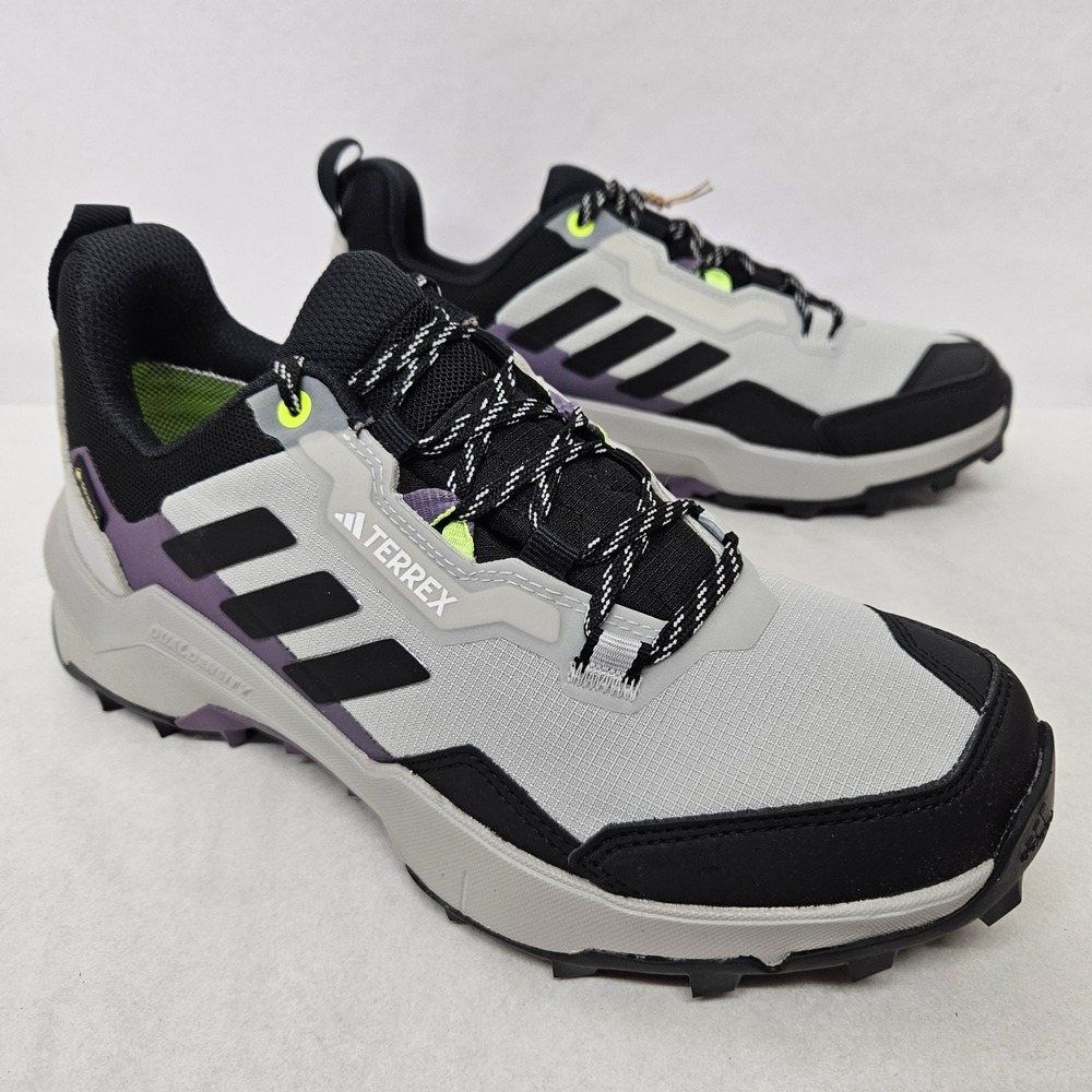 Adidas Terrex AX4 GTX Hiking Shoes IF4863 Wonder Silver Black Women's Size 6.5
